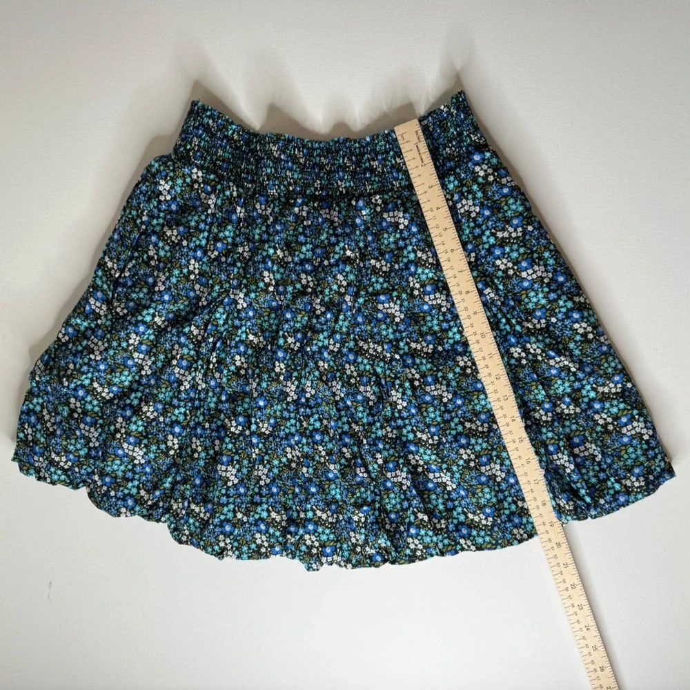 BURU Ditsy Floral Matching Skirt Set Sz 2X Blouse Skirt Cottagecore‎ Boho Resort
